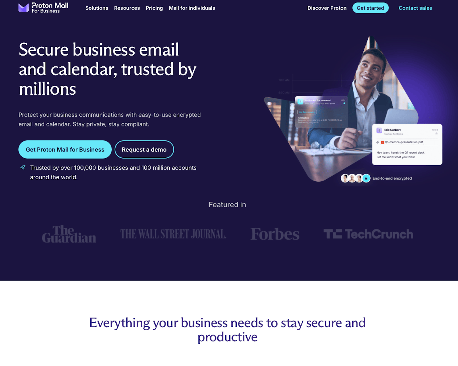 Proton Business Screenshot