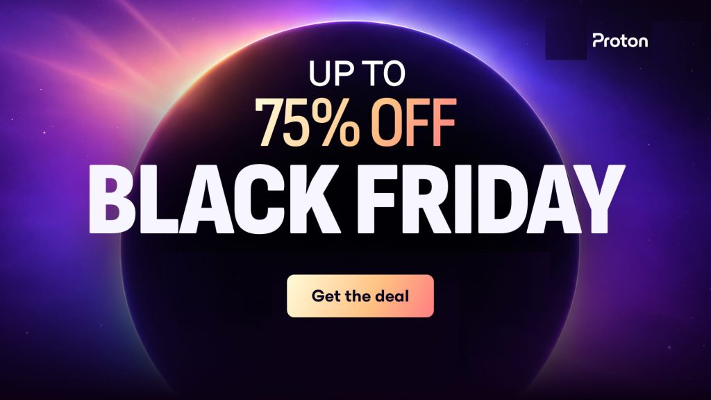 Proton 60% korting Black Friday